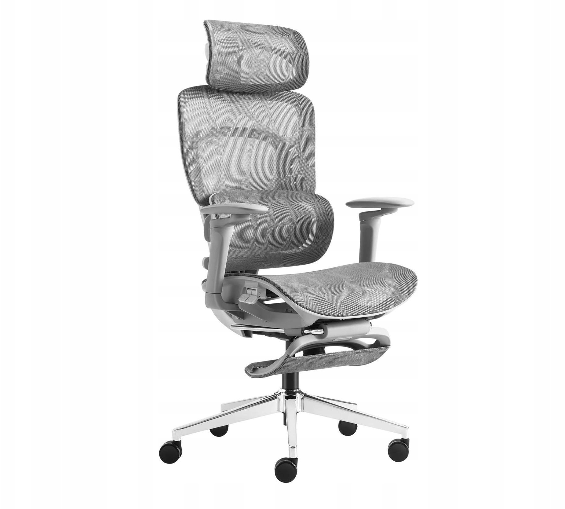 Krzesło biurowe Mark Adler Visioner 8.3 Szare MA-VISIONER 8.3 GREY N