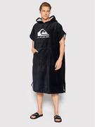 Ręczniki - Quiksilver Hoodie Towel Men, czarny One Size 2022 Ręczniki turystyczne AQYAA03233-KVD0-1SZ - miniaturka - grafika 1