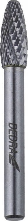 Dedra Frez trzpieniowy ostroł.zaokrąg.F10x20mm, trzpień 6mm
