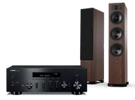 Zestawy stereo - Yamaha R-N600A (czarny) + Tesi 6 (mokka) - miniaturka - grafika 1