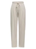 Spodnie damskie - ONLY Spodnie w kolorze beżowym - miniaturka - grafika 1