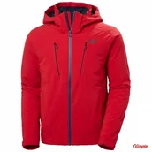 Kurtki narciarskie - Kurtka narciarska Helly Hansen Alpha 4.0 Red - miniaturka - grafika 1