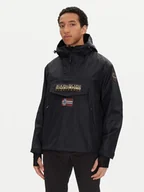 Kurtki męskie - Napapijri Kurtka anorak Rainforest Next Sum NP0A4ILW Czarny Loose Fit - miniaturka - grafika 1