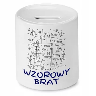 SKARBONKA DLA BRATA WZOROWY BRAT PREZENT z Nadrukiem ze Zdjęciem - Skarbonki - miniaturka - grafika 1