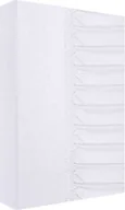Prześcieradła dla dzieci - Prześcieradło jersey z gumką 90x200 białe 160g/m2 Zaratex - miniaturka - grafika 1