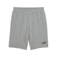 Spodnie sportowe męskie - Męskie szorty Essentials 10" z logo No. 1 PUMA Medium Gray Heather - miniaturka - grafika 1