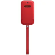 Etui i futerały do telefonów - Apple Skórzany futerał z MagSafe do iPhonea 12 mini (PRODUCT)RED MHMR3ZM/A - miniaturka - grafika 1