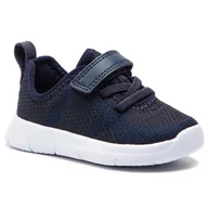 Sneakersy damskie - CLARKS Sneakersy Ath Flux T 261412696 Navy - miniaturka - grafika 1