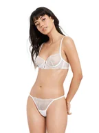 Majtki damskie - Bluebella Figi Kobiety biały jednolity, 40 - miniaturka - grafika 1