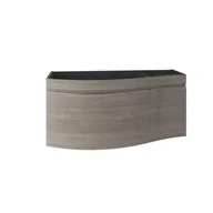 Szafki łazienkowe - Szafka łazienkowa pod umywalkę Devo Vena Arte 2.0 110 cm lewa grey nordic wood VA2-SU1D2SL-F109L65 - miniaturka - grafika 1