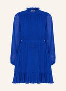 Sukienki - Tommy Hilfiger Sukienka Plisowana Z Błyszczącą Przędzą blau - miniaturka - grafika 1