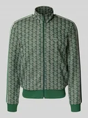 Bluzy męskie - Bluza rozpinana o kroju regular fit z dodatkiem bawełny - miniaturka - grafika 1