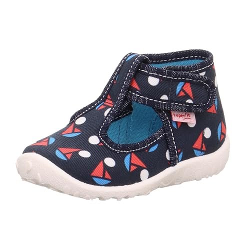 Superfit Kapcie chłopięce Spotty, Ciemnoniebieski, wielokolorowy 8030, 26 EU
