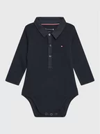 Body dla niemowląt - Tommy Hilfiger Body KN0KN01575 Granatowy - miniaturka - grafika 1