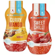 Zdrowa żywność - Curry ALLNUTRITION Allnutrition Sauce 500 ml Mango - miniaturka - grafika 1