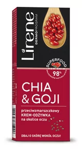 Lirene Lirene Superfood for Skin Chia & Goji krem-odżywka na okolice oczu 15ml KRE LIR-044 - Kosmetyki pod oczy - miniaturka - grafika 1