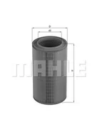 Filtry powietrza - Filtr powietrza Mahle LX 2088 - miniaturka - grafika 1