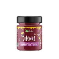 Miód - EKAMEDICA Ekamedica Miód Czarny Bez i Cynk 250 g EM0641 - miniaturka - grafika 1