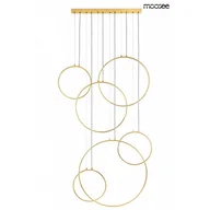 Lampy sufitowe - MOOSEE lampa wisząca CIRCULO SIX złota MSE1501100603 - miniaturka - grafika 1