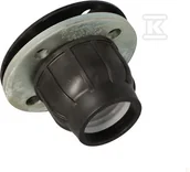 Łączniki, trójniki, kształtki - Kryza zaciskowa PP 63x2" DN50,PN10/PN16 z kołnierzem, do rur PE, kolor czarny - miniaturka - grafika 1