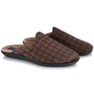 Kapcie męskie - Pantofle męskie hiszpańskie Neles 18721 TOSTADO R.41 - miniaturka - grafika 1