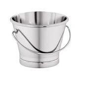 Pozostałe wyposażenie warsztatu - Wiadro ze stali nierdzewnej, 250 x 220 x 250 mm, 10 l - miniaturka - grafika 1