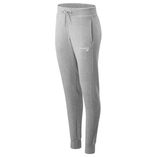 Spodnie damskie - Spodnie dresowe New Balance WP03805AG - szare - grafika 1
