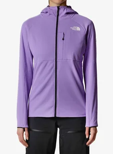 Bluza damska The North Face Summit FutureFleece FZ Hoodie - purple granite - Bluzy sportowe damskie - miniaturka - grafika 1