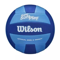 Siatkówka - Piłka siatkowa Wilson Super Soft Play Royal-Navy of WV4006001XBOF - miniaturka - grafika 1