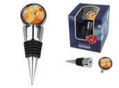 Zestawy do wina - Korek do wina - V. van Gogh, Słoneczniki (CARMANI) - miniaturka - grafika 1