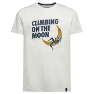 Koszulki sportowe męskie - Koszulka męska La Sportiva Moon Rock T-Shirt M Rozmiar: XL / Kolor: biały - miniaturka - grafika 1