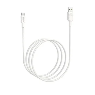 Borofone Billow - kabel połączeniowy USB do USB-C 1,2 m (biały) - Kable USB - miniaturka - grafika 1
