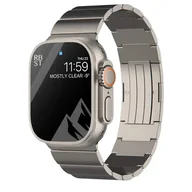 Akcesoria do smartwatchy - OPASKA PASEK TITANIUM "15" Apple Watch 1/2/3/4/5/6/7/8/9/10/SE/Ultra/Ultra2 42/44/45/46/49mm tytanowa - miniaturka - grafika 1