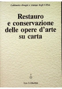 Restauro e conservazione delle opere darte su carta - Książki o kulturze i sztuce - miniaturka - grafika 1
