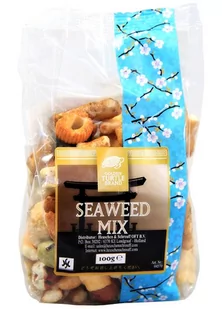 Golden Turtle Brand Krakersy ryżowe Arare, snack miks Seaweed 100g - Golden Turtle Brand 2517-uniw - Kuchnie świata - miniaturka - grafika 1