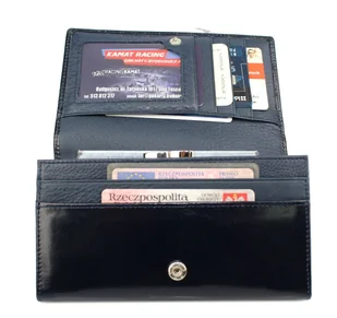 Portfel Damski Skórzany NICOLE Klasyczny Na Klamrę Skóra Naturalna NI60001 - Portfele Portfel Damski Skórzany NICOLE Klasyczny Na Klamrę Skóra Naturalna NI60001 - Portfele - miniaturka - grafika 10