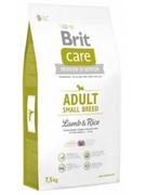 Brit Care Adult Small Breed Lamb&Rice 7,5 kg