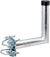 Akcesoria TV-SAT - Satix Sat uchwyt do rury satelitarnej 25 cm do miski satelitarnej stal ocynkowana ogniowo - miniaturka - grafika 1