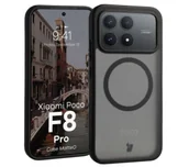 Etui i futerały do telefonów - Bizon MatteO do Xiaomi POCO F8 Pro Przydymiony-czarny - miniaturka - grafika 1