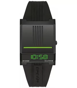 Zegarek ZEGAREK MĘSKI BULOVA 98C141 COMPUTRON D-CAVE - Zegarki męskie - miniaturka - grafika 1