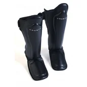 Ochraniacze do sportów walki - Manto Ochraniacze Piszczeli Impact Black - miniaturka - grafika 1