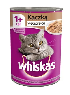 Whiskas kaczka w galaretce 12x400 g - Mokra karma dla kotów - miniaturka - grafika 1