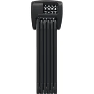 Zabezpieczenia do roweru - Zapięcie rowerowe ABUS Bordo Combo 6000C/90 + SH SF Saddlefix + Raincap Folding Lock Składane Czarny - miniaturka - grafika 1