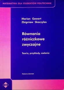 Równania różniczkowe zwyczajne - Matematyka - miniaturka - grafika 1