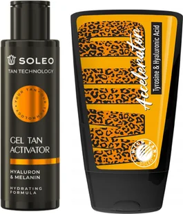 Soleo Tan Technology Gel Tan Activator + Wild Tan Accelerator Gratis - Balsamy i kremy do opalania - miniaturka - grafika 1