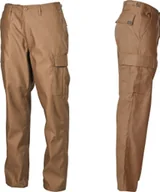 Odzież robocza - MFH SPODNIE US BDU Coyote tan XXL - miniaturka - grafika 1