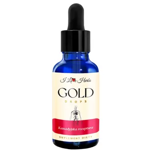 I Love Herbs Kanadyjska Receptura Gold Krople 50 - Suplementy naturalne - miniaturka - grafika 1
