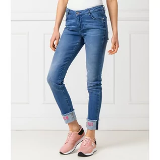 Spodnie damskie - Trussardi Jeansy | Regular Fit - grafika 1