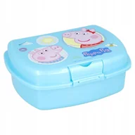 Zestawy naczyń dla dzieci - ŚNIADANIÓWKA LUNCH chlebak ŚWINKA PEPPA - miniaturka - grafika 1