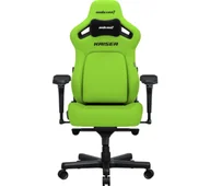 Fotele gamingowe - Anda Seat Kaiser 4 XL Gamingowy do 200kg Skóra Eco Limonka - miniaturka - grafika 1